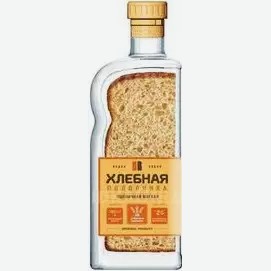 Водка Хлебная Половинка Пшеничная Мягкая 40% 0,45л