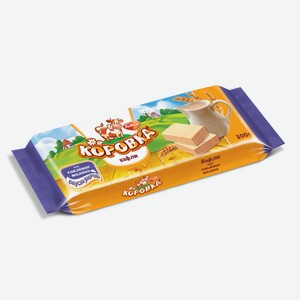 Вафли Коровка Рот Фронт топленое молоко, 300 г